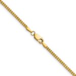 14K 1.5mm Franco with Lobster Clasp Chain - Image 3