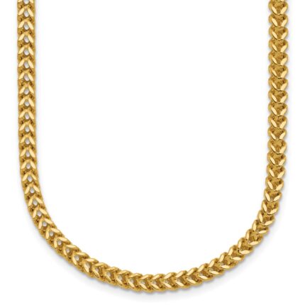 14K 2.5mm Franco with Lobster Clasp Chain