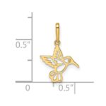 14k Madi K Hummingbird Pendant - Image 4