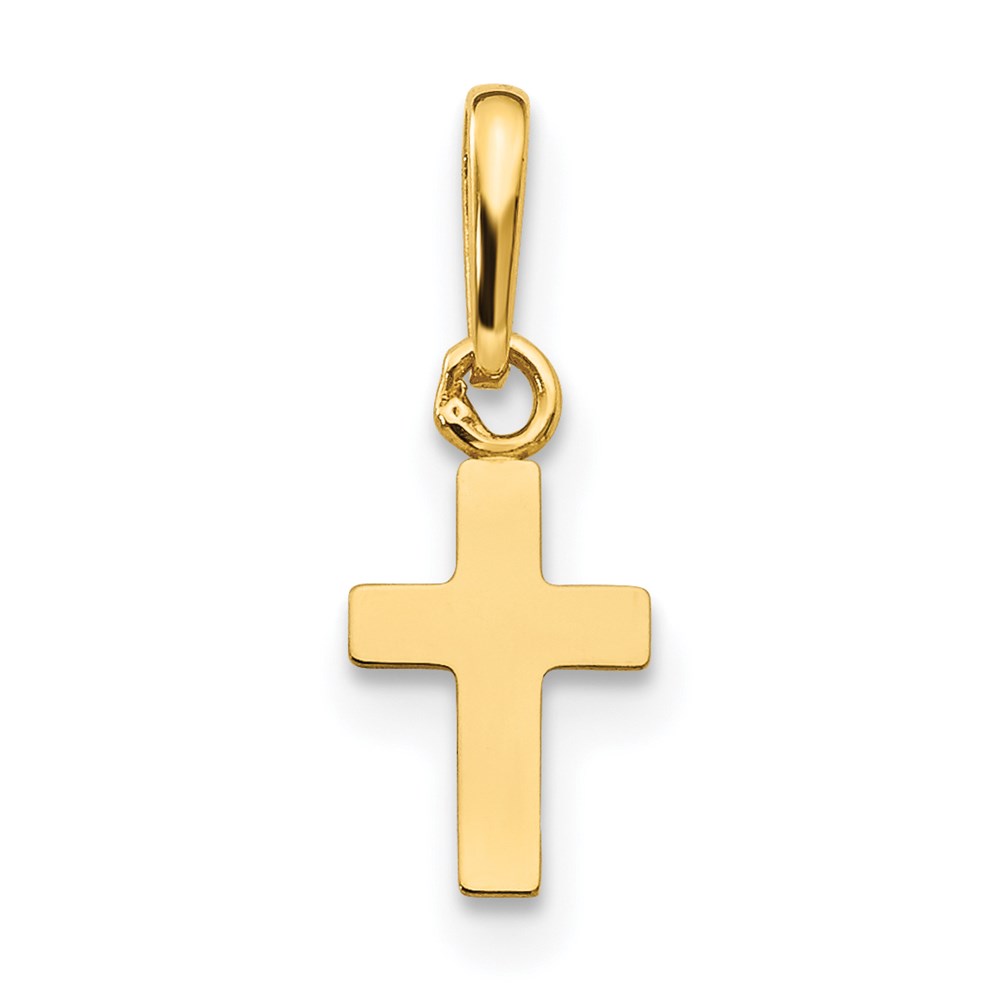 GK872.jpg 14k Madi K Children's Cross Pendant - Image 1