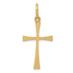 14k Polished Cross Pendant - Image 4