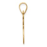 14k Enameled Red-Nosed Reindeer Charm - Image 2