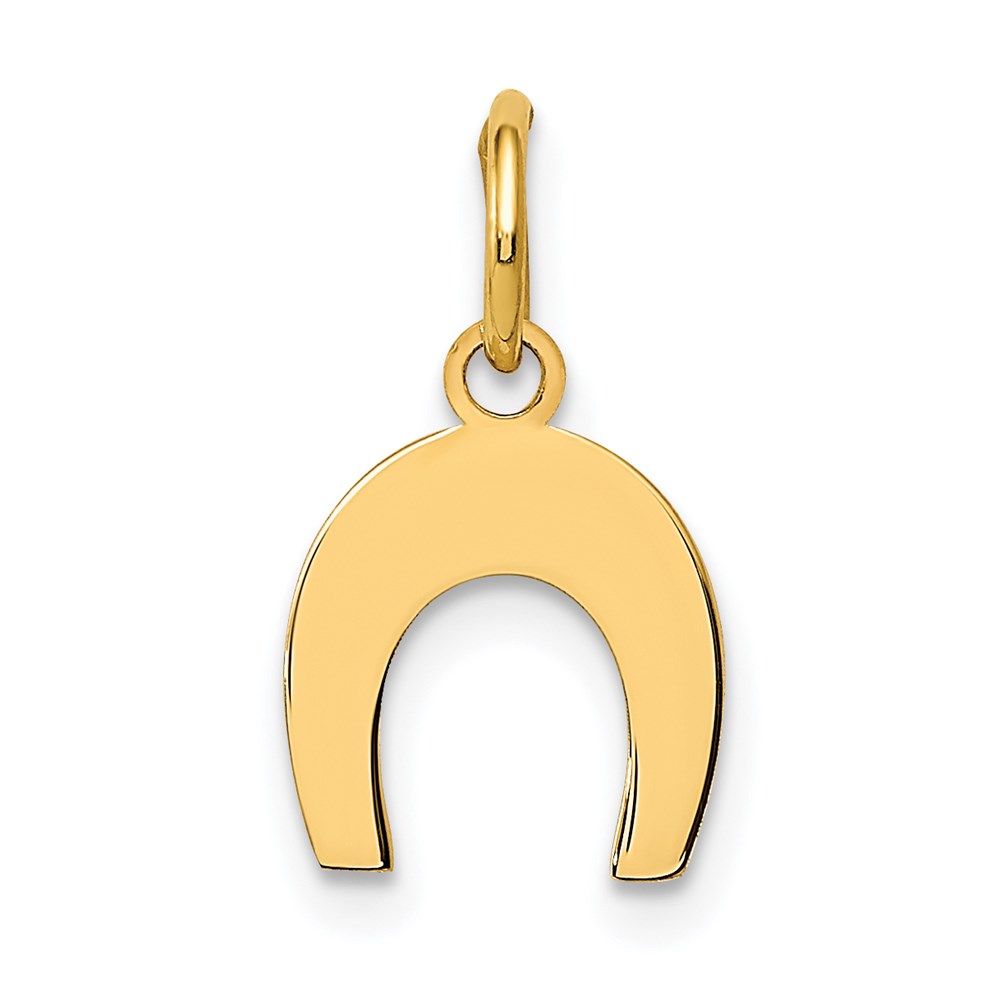 K1758.jpg 14k Horseshoe Charm - Image 1