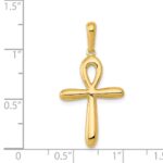 14k Ankh Cross Pendant - Image 3
