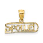 14K SPOILED Pendant