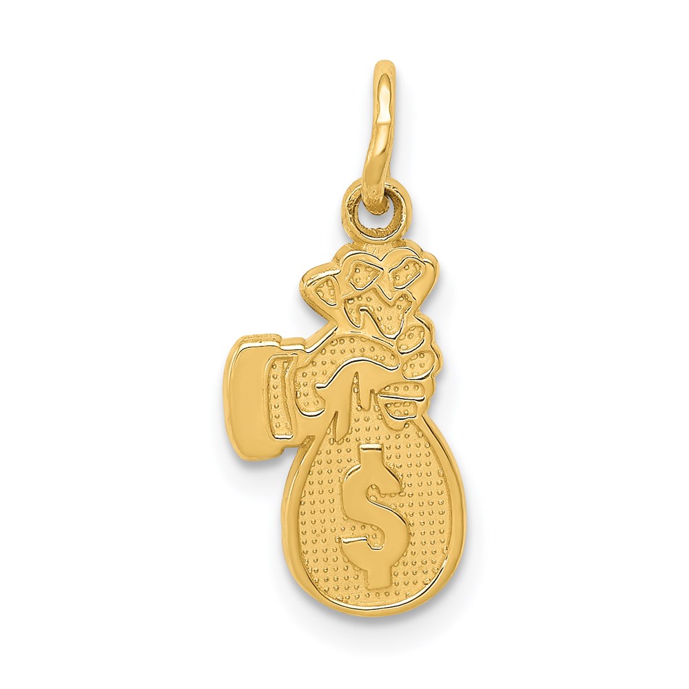 K2770.jpg 14k Money Bag Charm - Image 1
