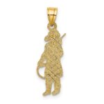 14k Fireman with Hose Charm - Image 4