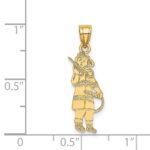 14k Fireman with Hose Charm - Image 3