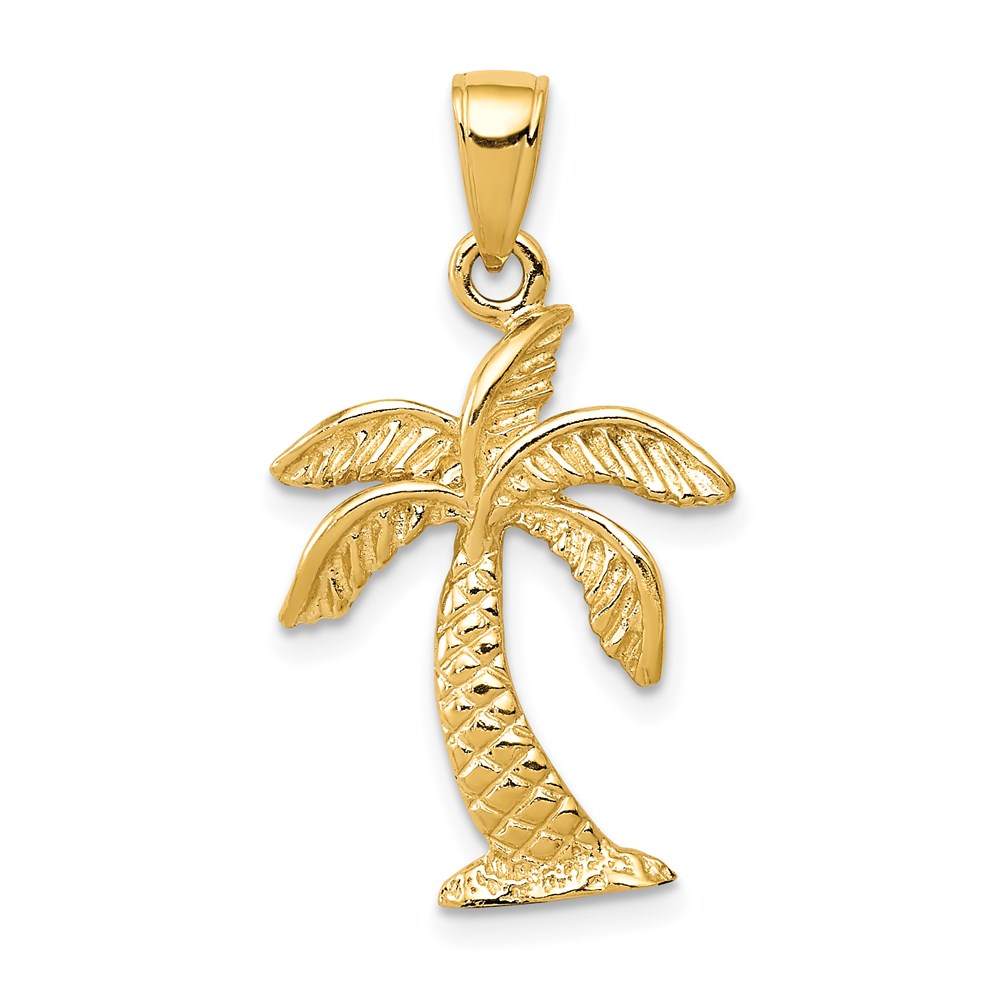 K2894.jpg 14k Palm Tree Pendant - Image 1