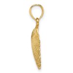 14k Scallop Shell Pendant - Image 2