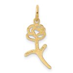 14k Rose Charm - Image 3