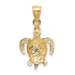 14K Turtle Pendant - Image 3