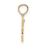 14k I HEART MY CAT Charm - Image 2