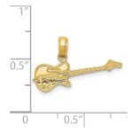 14k Electric Guitar Pendant - Image 4
