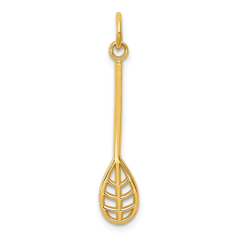 K3532.jpg 14k Lacrosse Stick Charm - Image 1