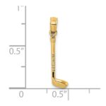 14k 3-D Golf Club Charm - Image 3