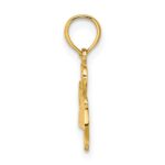 14K I HEART SOCCER with Ball Charm - Image 2