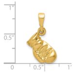 14k Boxing Glove Pendant - Image 4