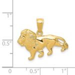 14k Lion Charm - Image 4