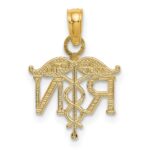 14k RN Registered Nurse Pendant - Image 4