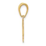 14k LPN Licensed Practical Nurse Symbol Pendant - Image 2