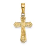 14k Passion Cross Pendant - Image 3