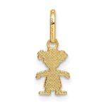 14k Polished Little Girl Pendant - Image 3