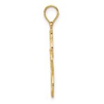 14k Polished Filigree Starfish Pendant - Image 2