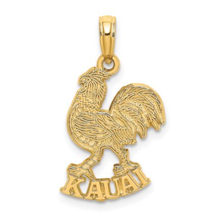 14K KAUAI Rooster Charm