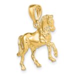 14K 3-D Horse Charm - Image 5