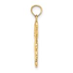 14k Reversible Teddy Bear Charm - Image 2