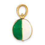 14K 3-D Multi Color Enamel Beach Ball Charm - Image 2