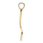 14K 3-D Black Enameled Spatula Charm - Image 2