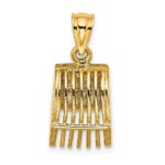 14K 3-D Cranberry Scoop Charm - Image 4