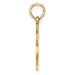 14K Dollar Sign Charm - Image 2