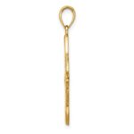 14k Large Celtic Eternity Knot Charm - Image 2