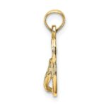 14K Single Flip-Flop Charm - Image 2