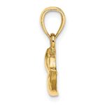 14K 2-D  Polished Lips Charm - Image 2