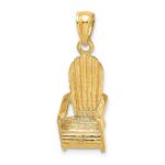 14K 3-D Beach Chair Charm - Image 5