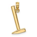14K 3-D Hammer Charm - Image 4