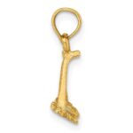 14K 3-D Polished Butterfly Sunglasses Charm - Image 2