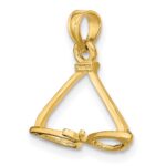 14K 3-D Polished Butterfly Sunglasses Charm - Image 5