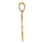 14K CHICAGO Skyline On Round Disc Charm - Image 2