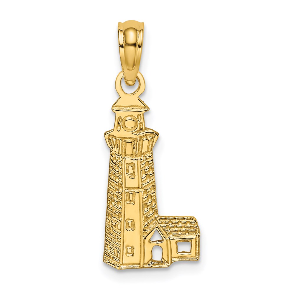 K7380.jpg 14K Lighthouse Charm - Image 1