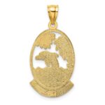 14K SARASOTA with Dolphin Sunset Scene Charm - Image 4