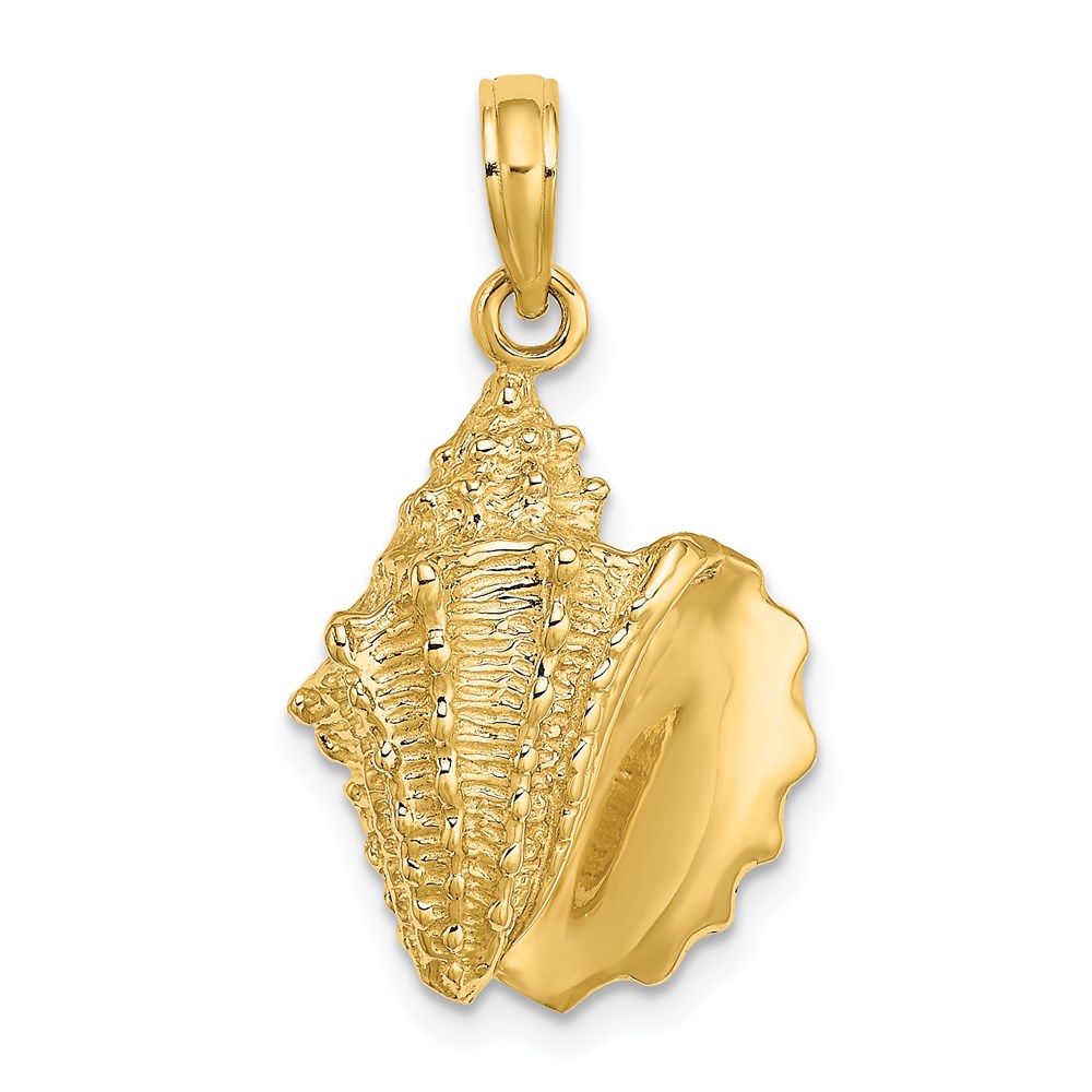 K7397.jpg 14K Conch Shell Charm - Image 1