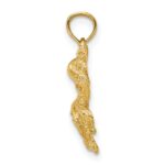 14K Textured Octopus Charm - Image 2