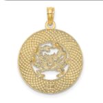 14K CAPE MAY with Crab Charm - Image 4