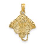 14K Stingray Charm
