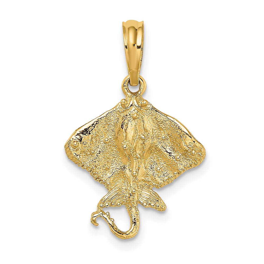 K7546.jpg 14K Stingray Charm - Image 1